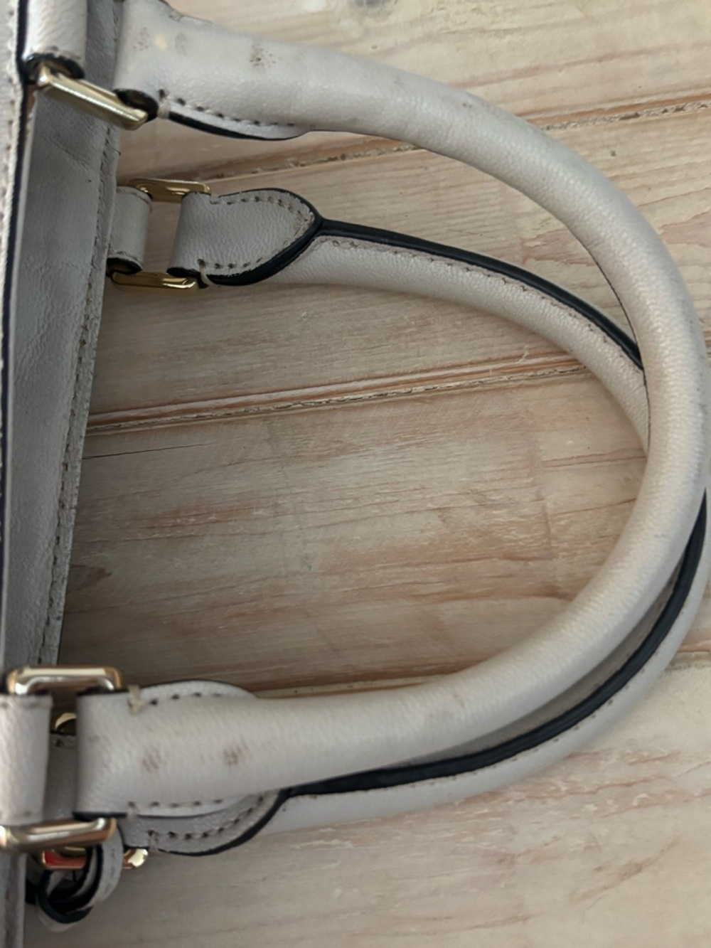 Michael Kors Retired Kingsbury Buckey Canvas/leather Crossbody - Picture 7 of 11